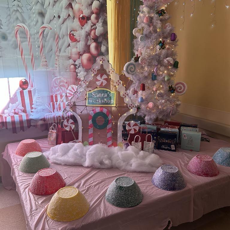 Home of the Innocents Christmas decorating